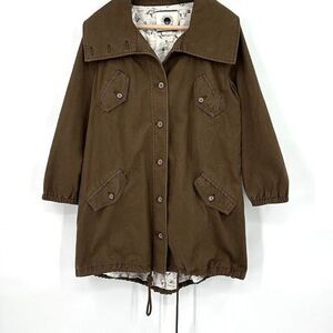 Daughter of the Liberation Womens Brown Utility Jacket Size Small